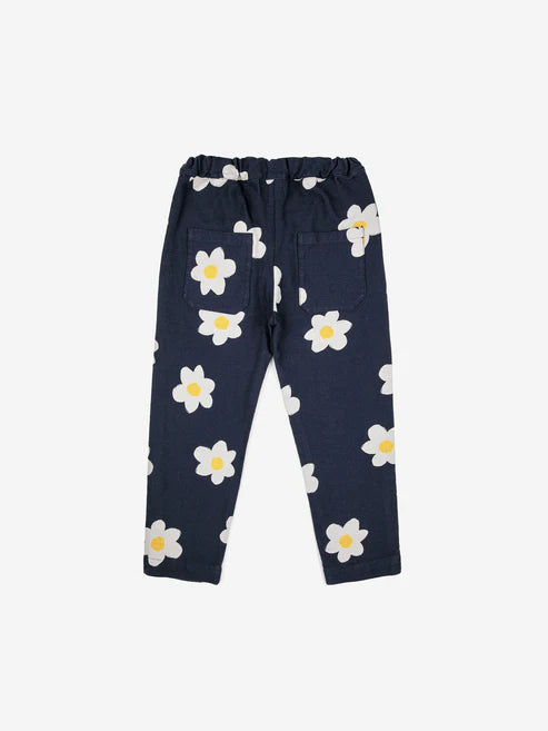 Big Flower All Over Baggy - Pants