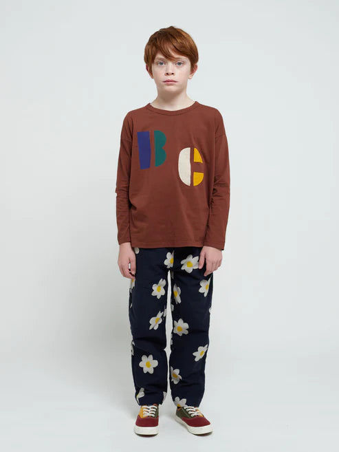 Big Flower All Over Baggy - Pants