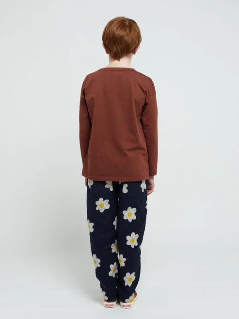Big Flower All Over Baggy - Pants