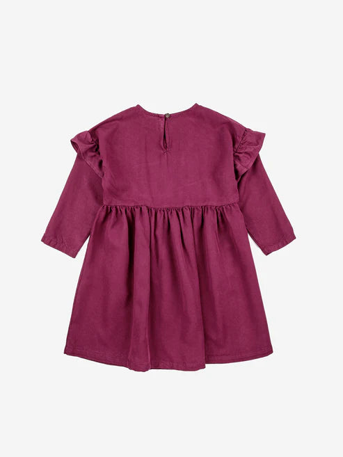 Geometric Shapes Ruffles - Dress