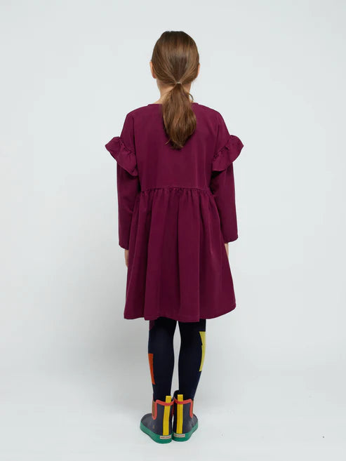 Geometric Shapes Ruffles - Dress