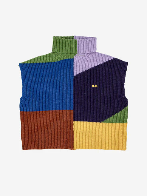 Multicolor Intarsia - Cotton Vest