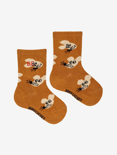 Baby Mouse All Over Long Socks