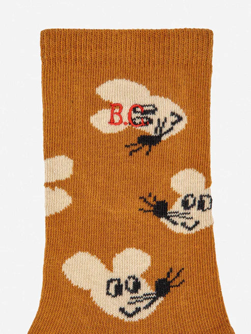 Mouse All Over Long Socks