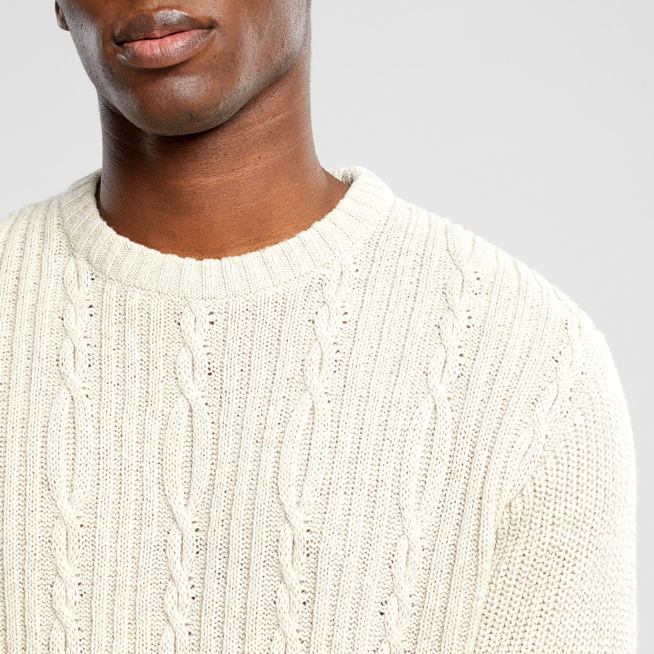 Sweater Ludvika - Pearl White
