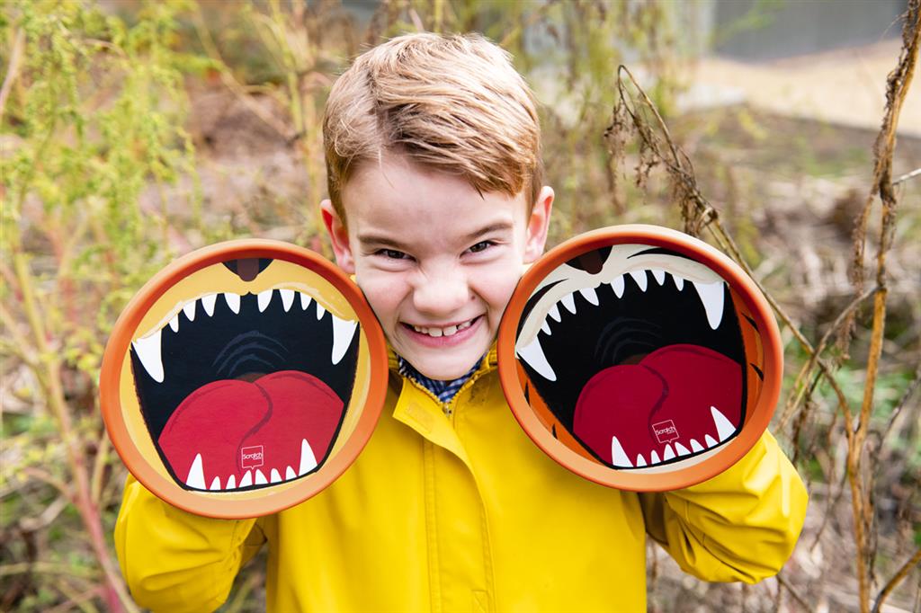 Active Play - Hand Disker Duo - Tijger en leeuw - 6182151