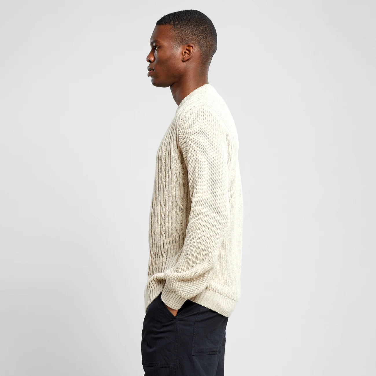 Sweater Ludvika - Pearl White