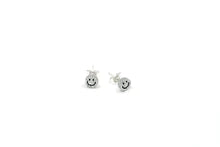 Bibi Smiley Stud Earrings - Glitter