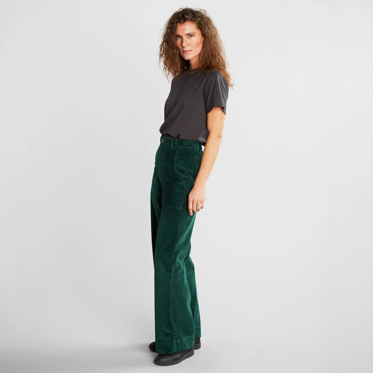 Workwear Pants Vara Corduroy - Dark Green