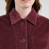 Jacket Stiby - Corduroy - Fig Red