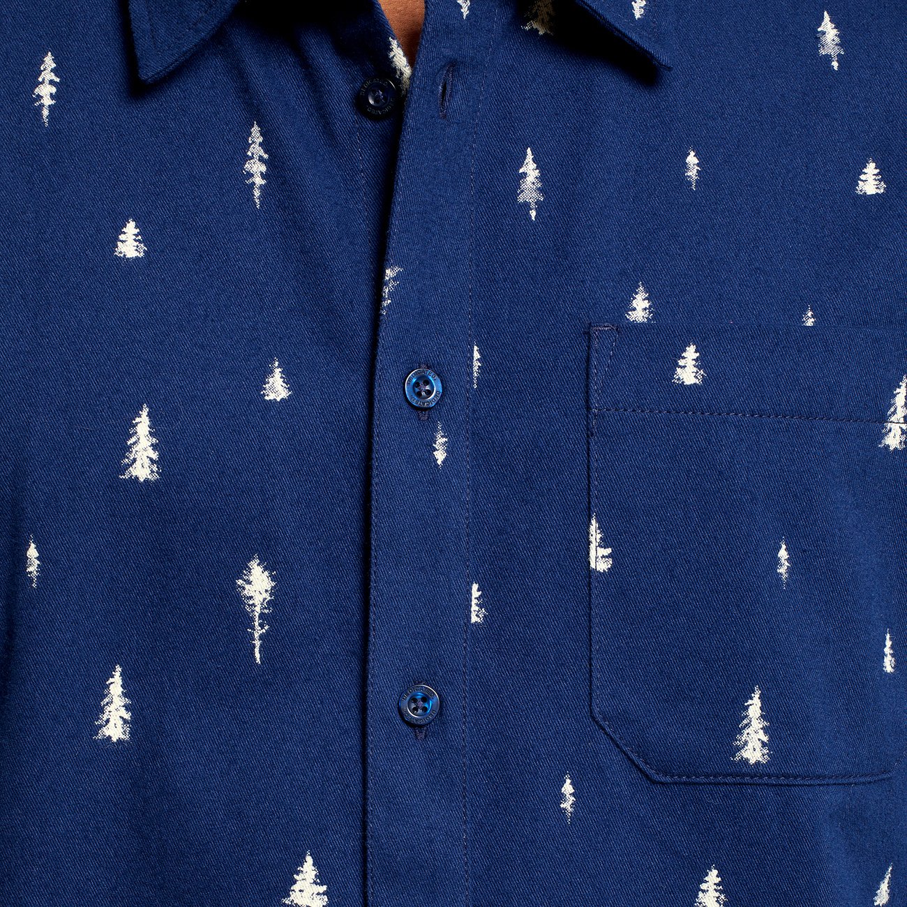 Shirt Rute Distsy trees - Navy