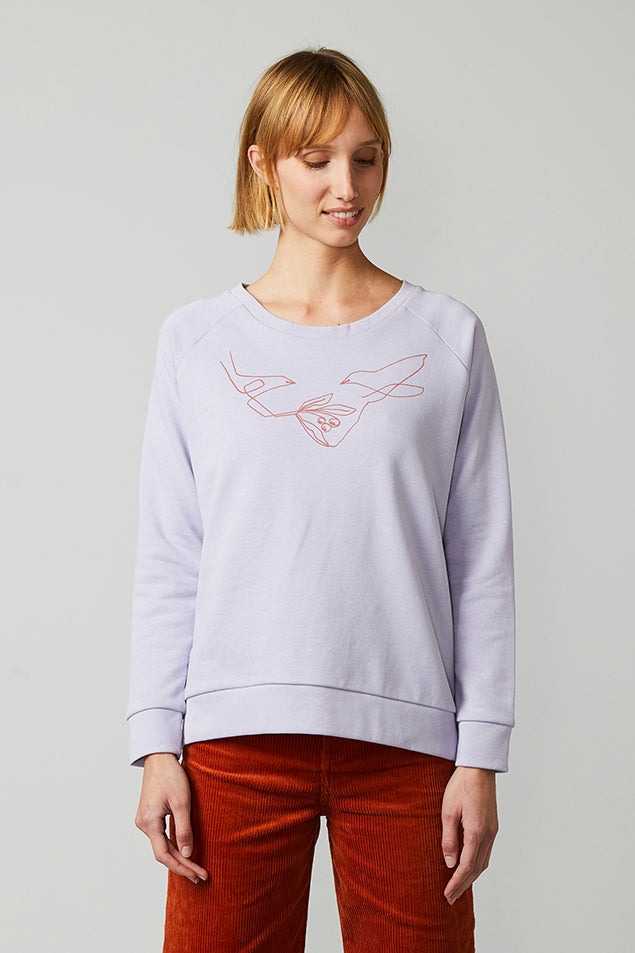 Birds And Berries - Lavender