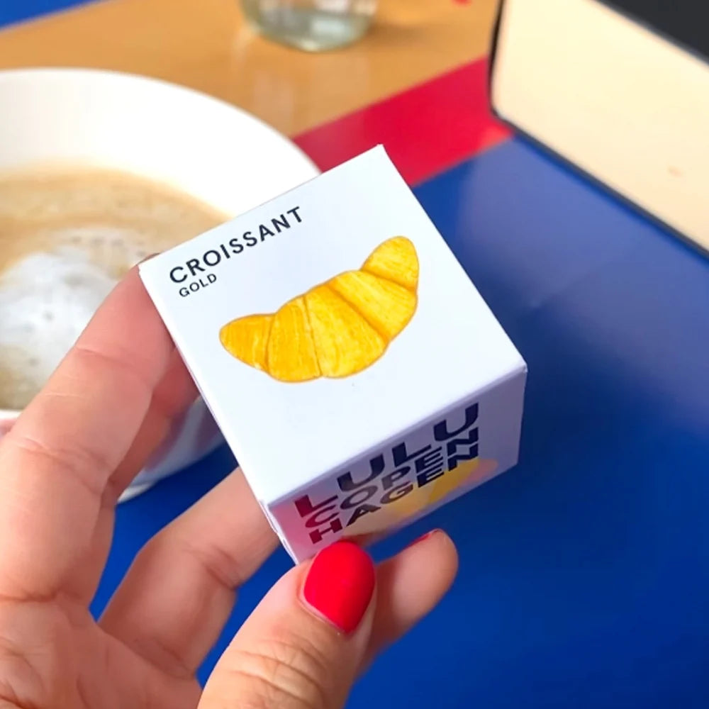 Croissant - 1 Pcs - Gold Plated