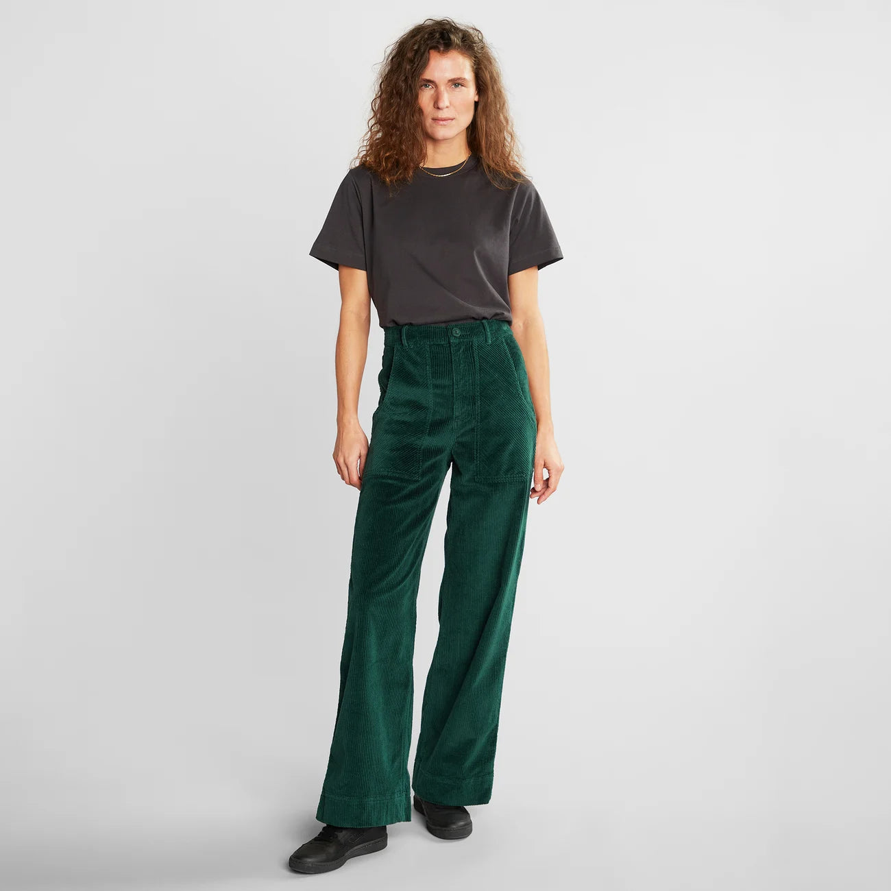 Workwear Pants Vara Corduroy - Dark Green