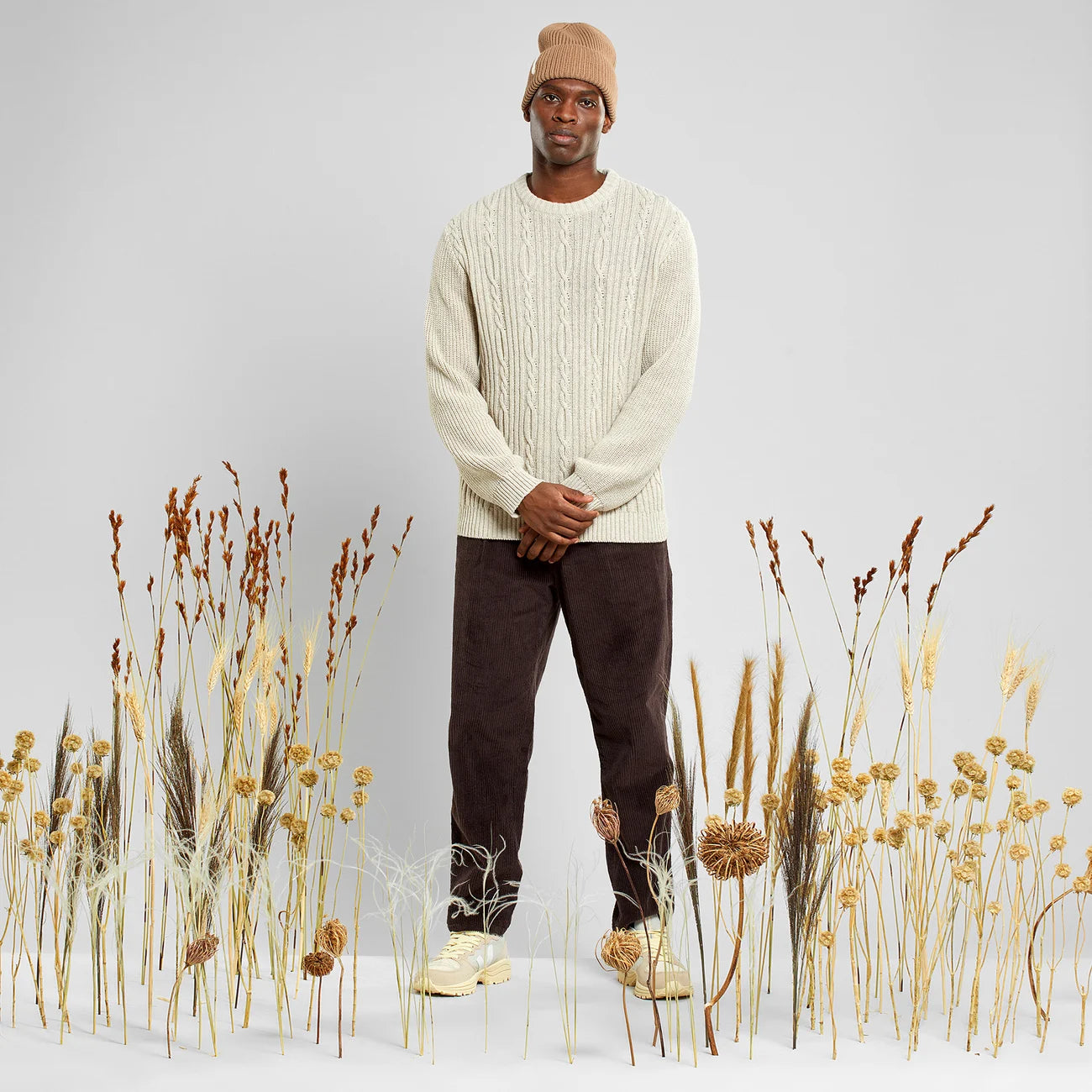 Sweater Ludvika - Pearl White