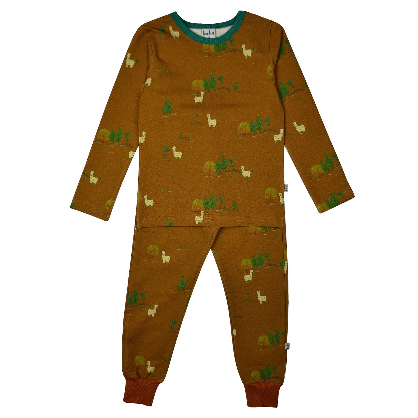 Pyjama Long Fleece Lycra Brushed - Alpaca