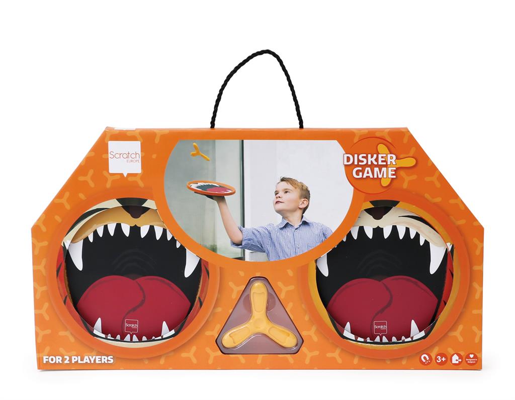 Active Play - Hand Disker Duo - Tijger en leeuw - 6182151