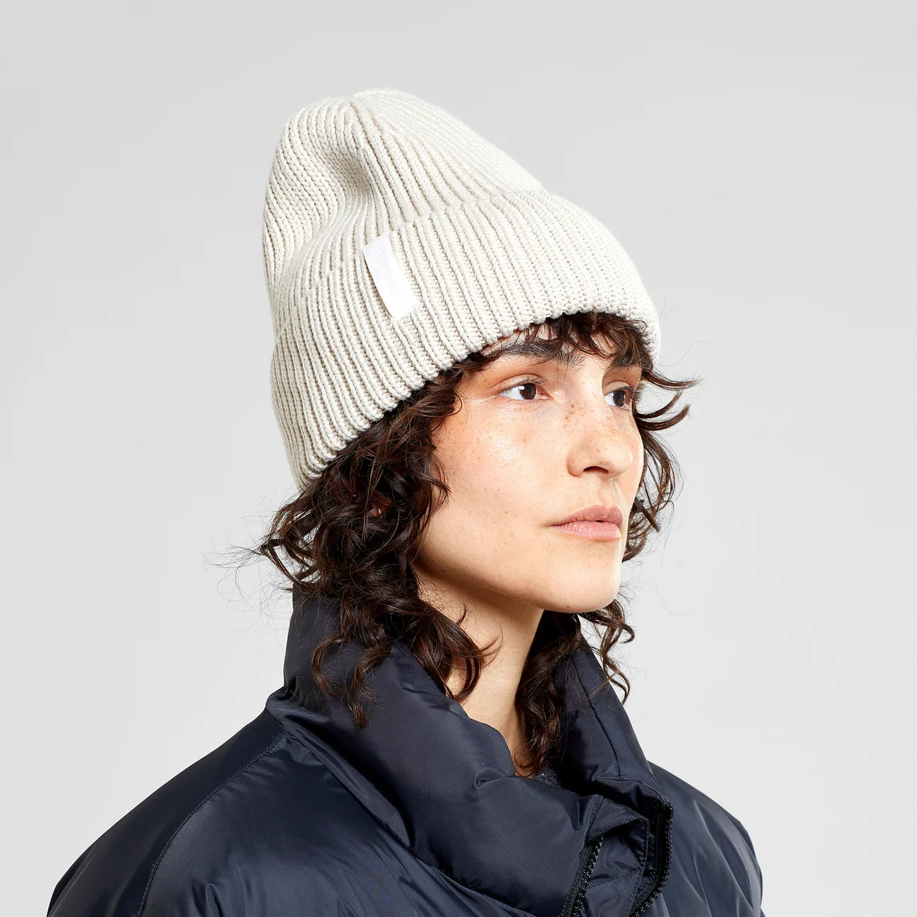 Beanie Narvik - Oat White