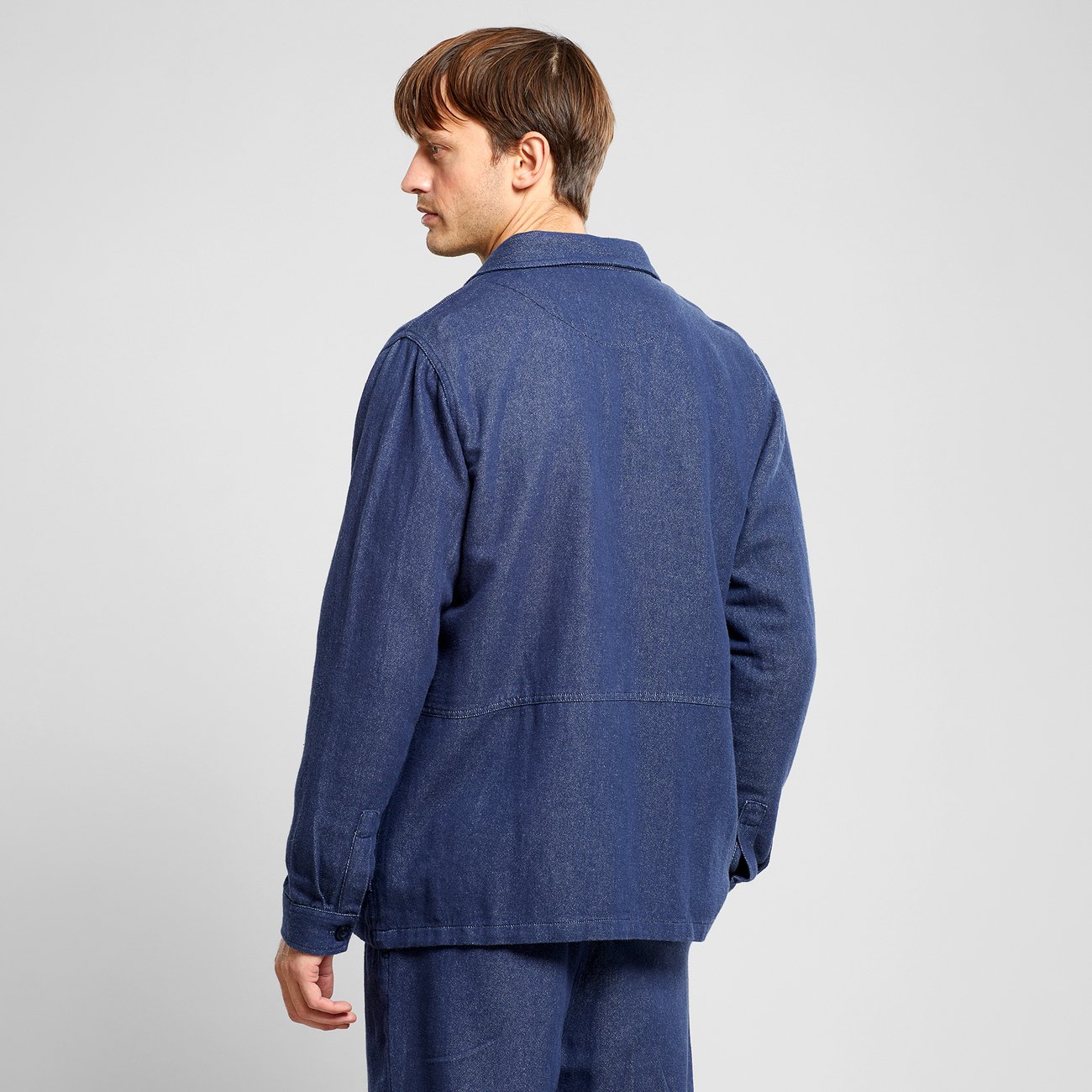 Jacket Fagersta Hemp - Navy