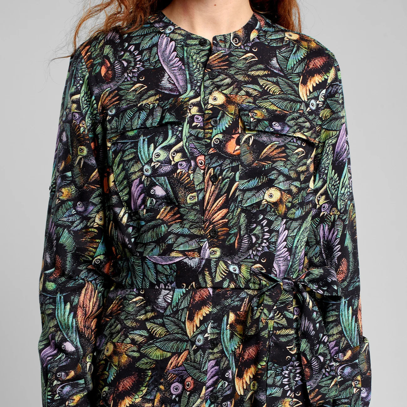 Shirt Dress Falsterbo The Birds - Black