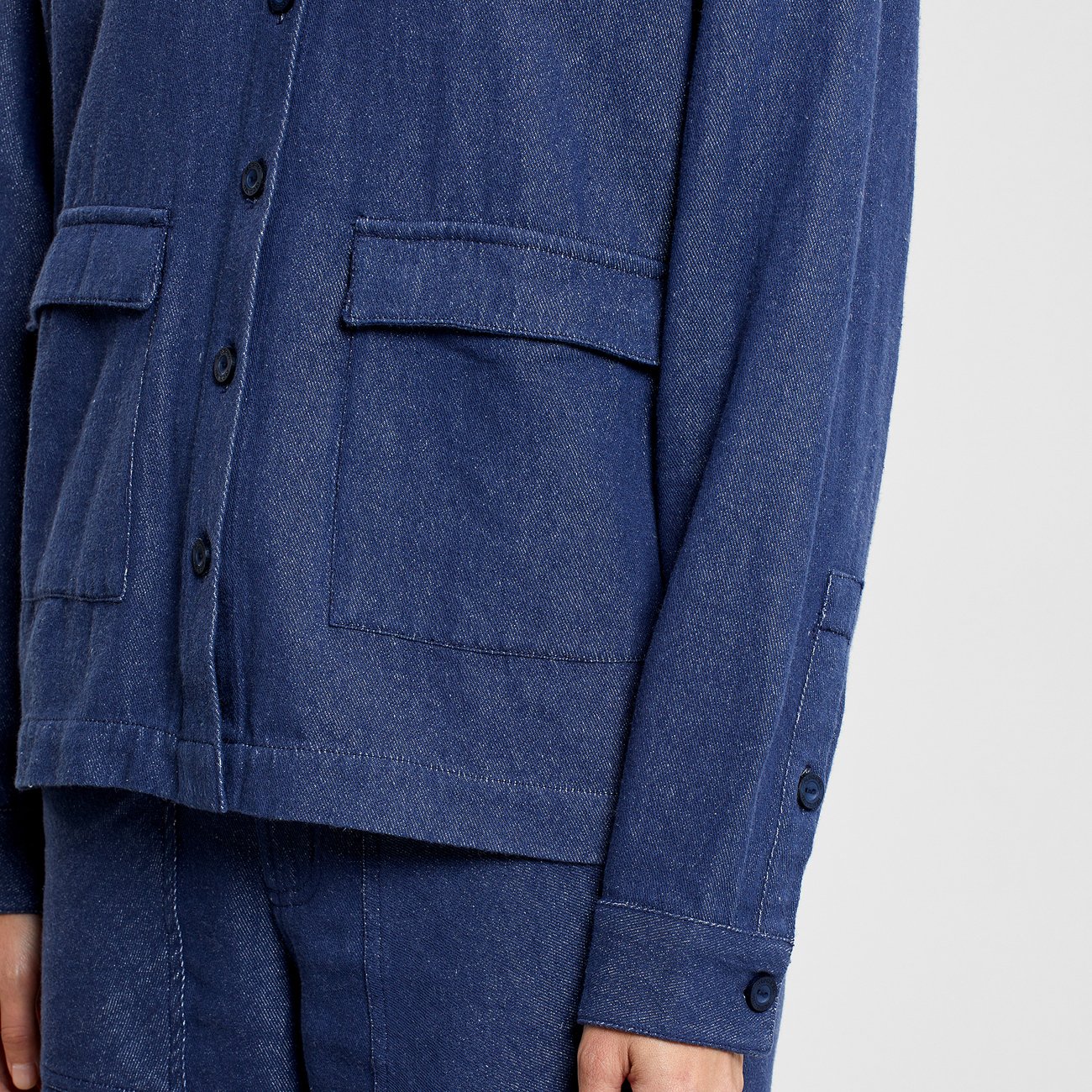 Shirt Lima Hemp - Navy