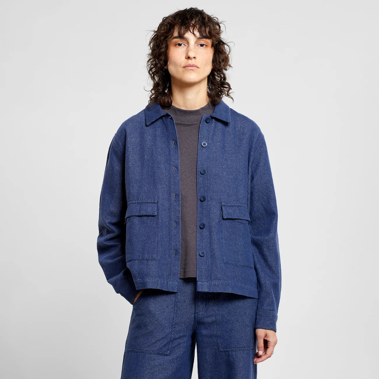 Shirt Lima Hemp - Navy