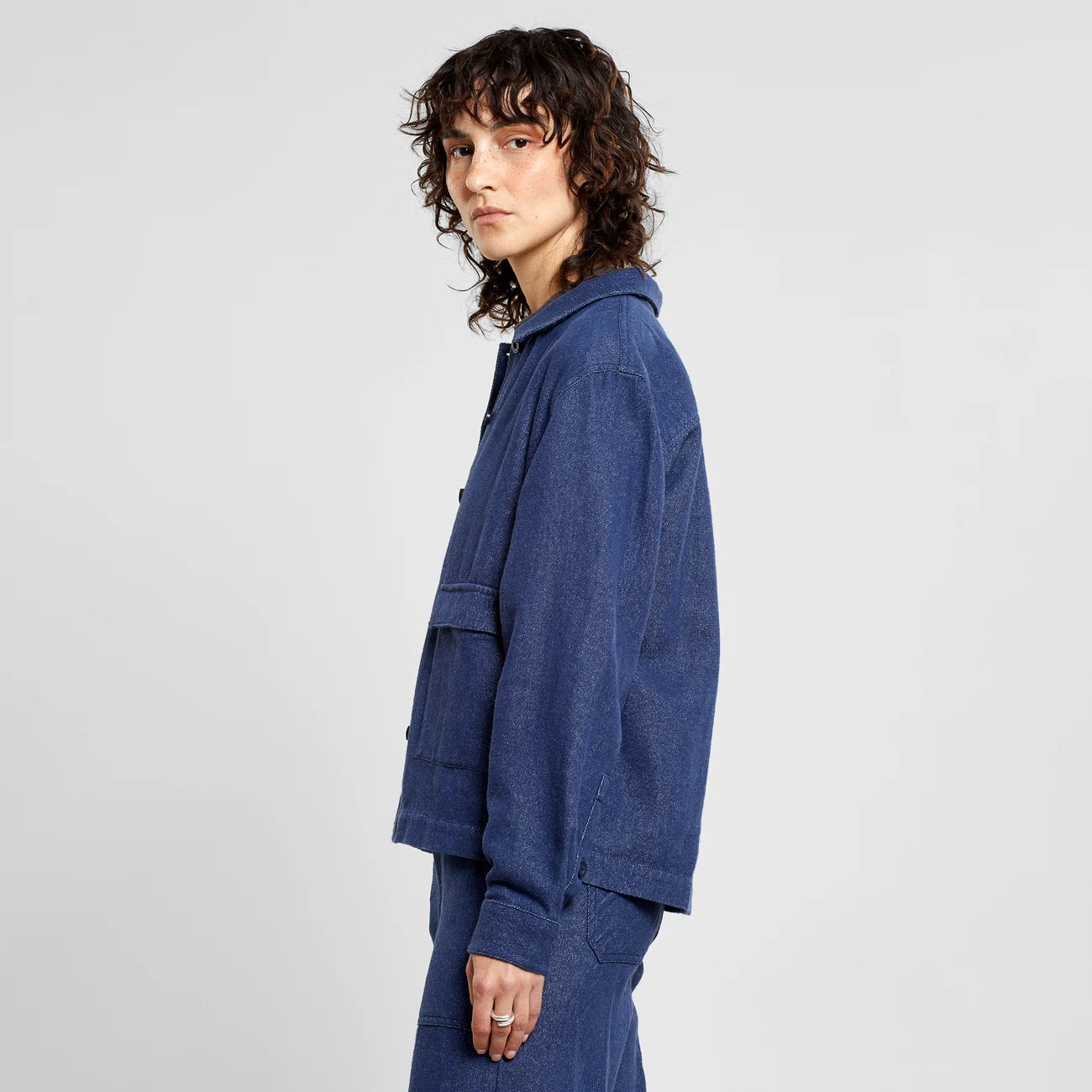 Shirt Lima Hemp - Navy