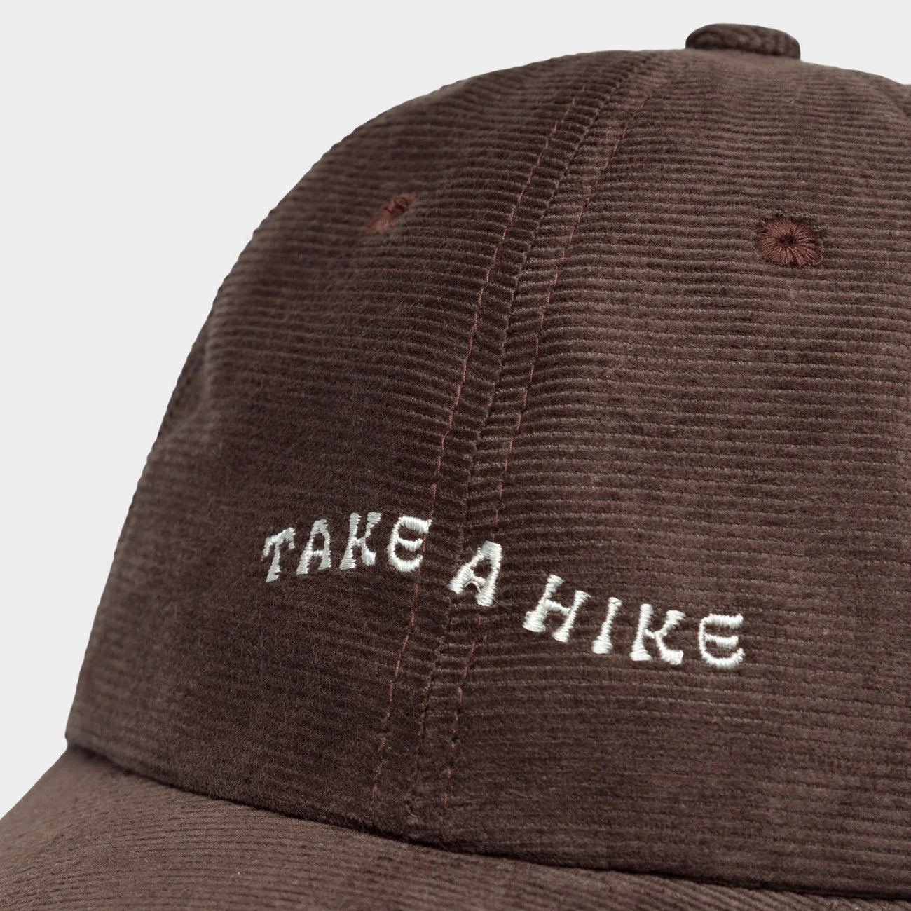 Soft Cap Slussen Corduroy Take A Hike - Coffee Brown