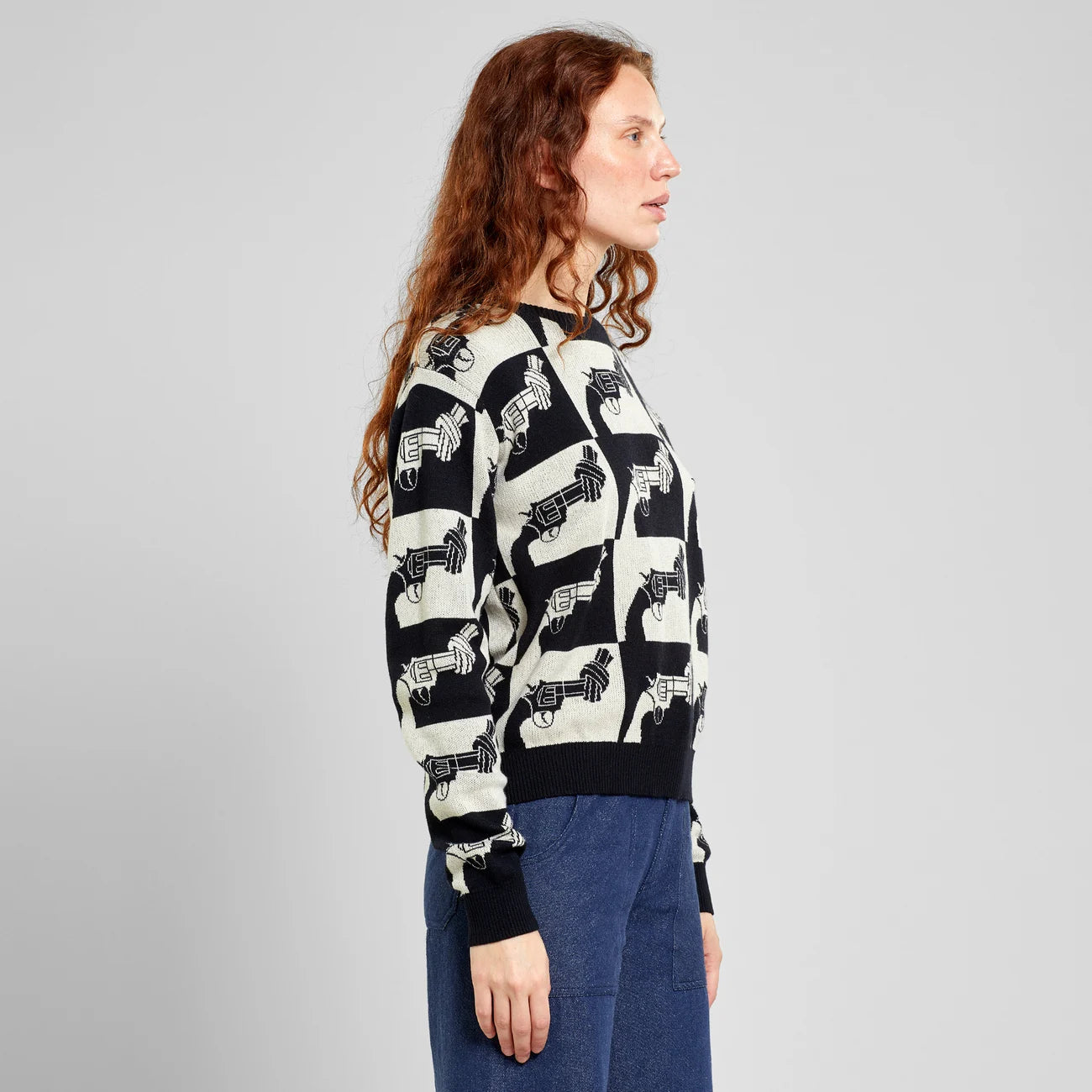 Sweater Arendal The Knotted Gun - Black