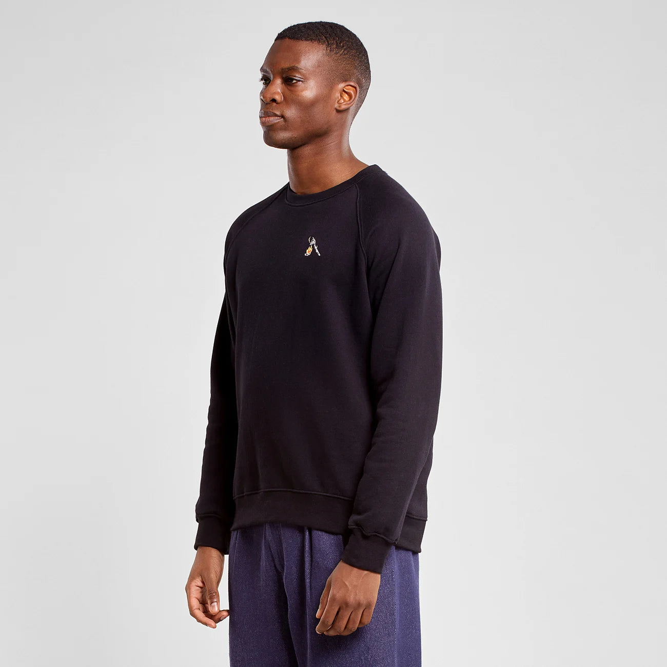 Sweatshirt Malmoe Hot Coffee - Black
