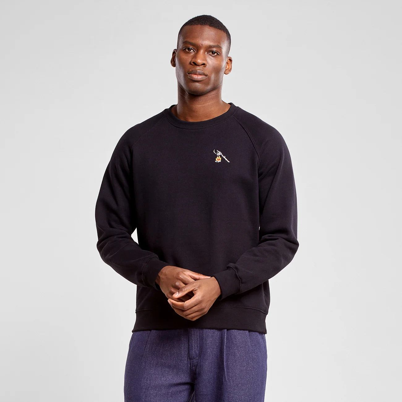 Sweatshirt Malmoe Hot Coffee - Black