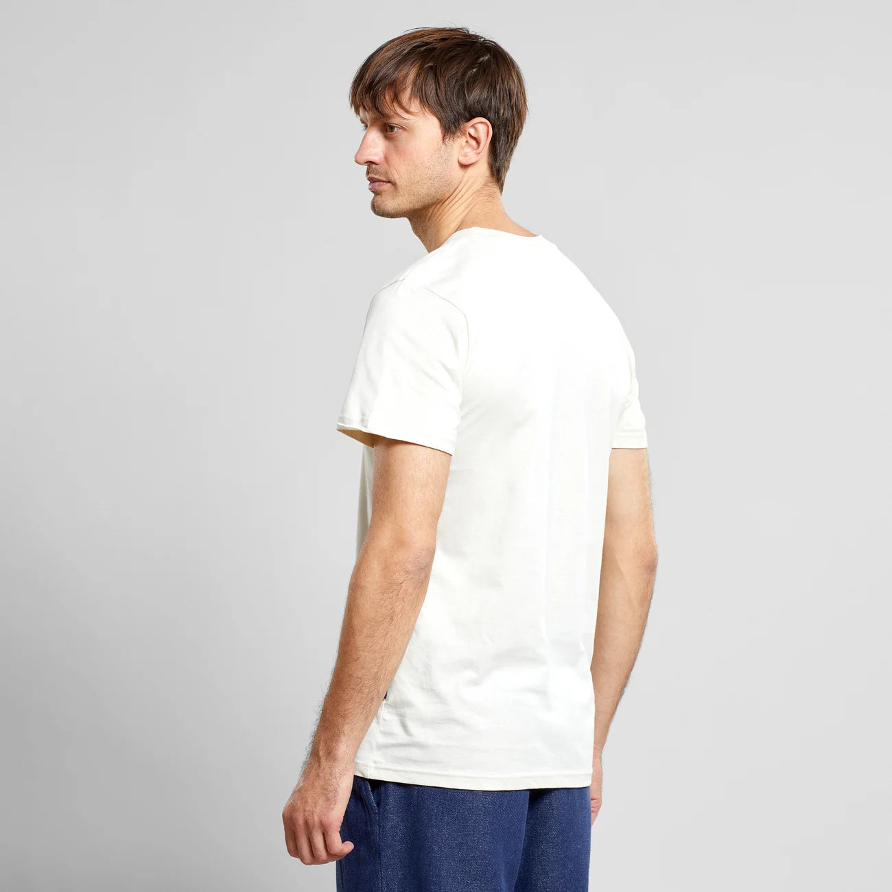 T-Shirt Stockholm Hot Coffee Emb - Oat White