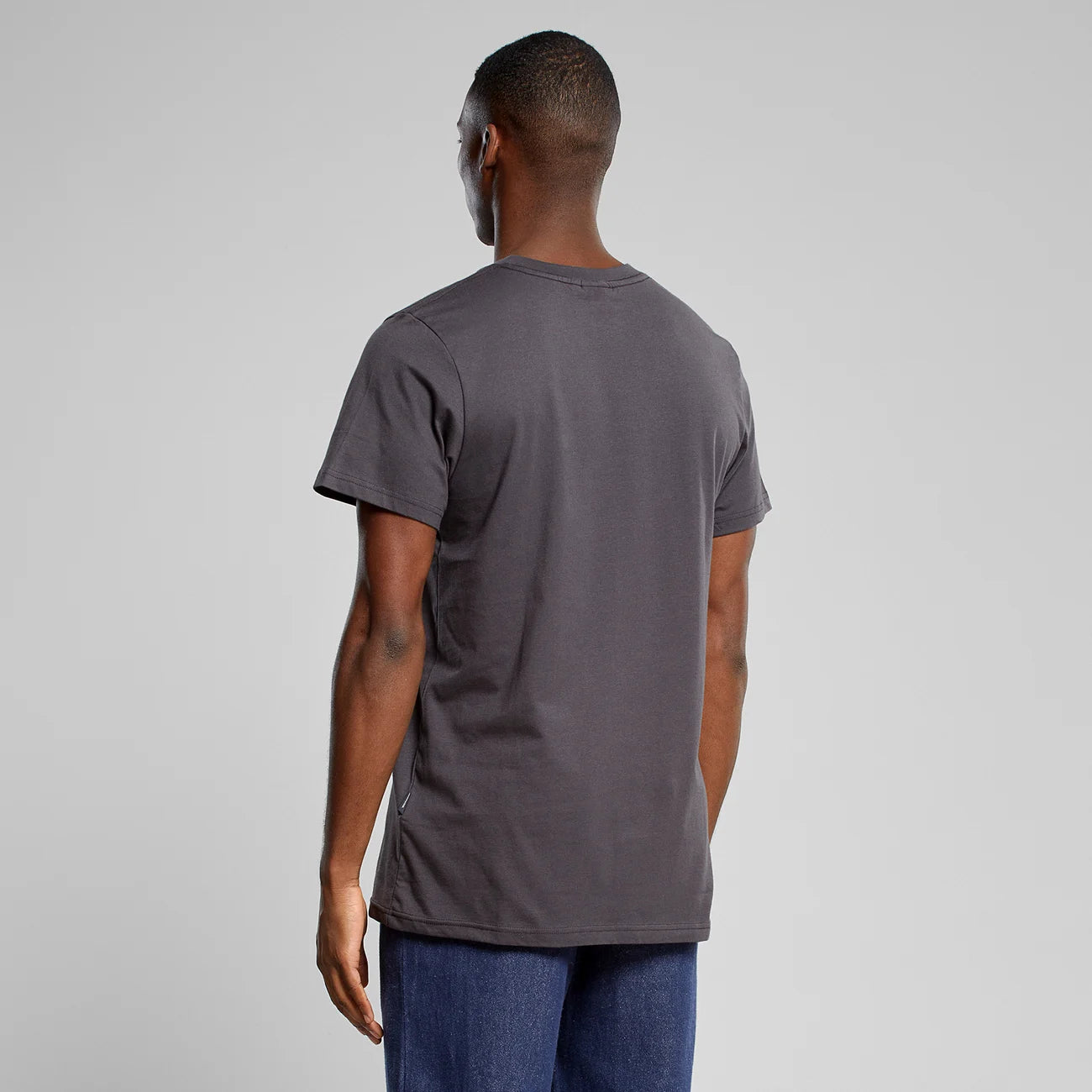T-Shirt Stockholm Mushroom Emb - Charcoal