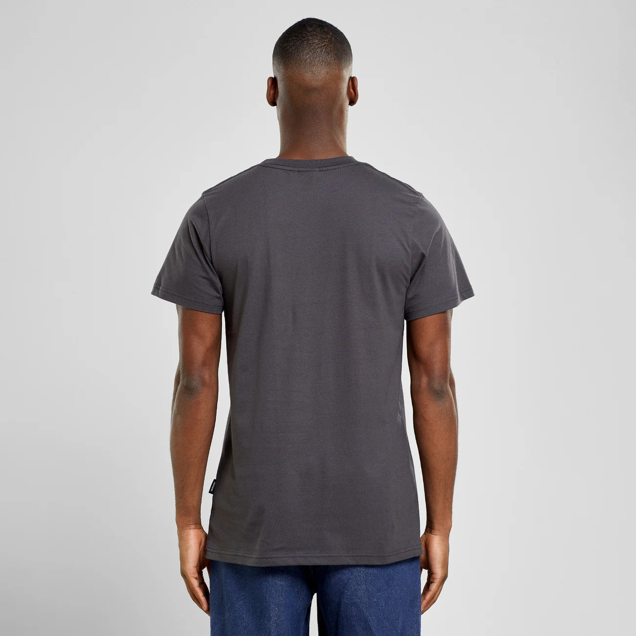 T-Shirt Stockholm Side Bike Emb - Charcoal