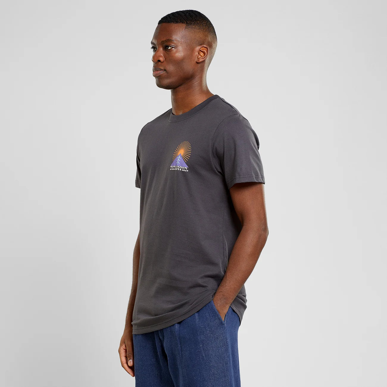 T-Shirt Stockholm Sunrise - Charcoal
