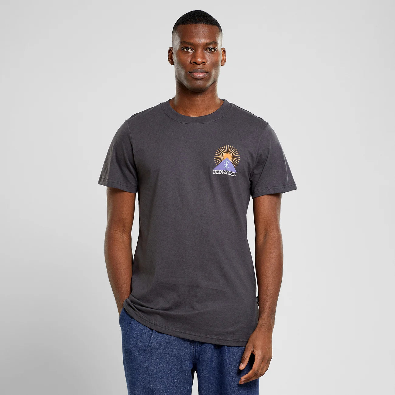 T-Shirt Stockholm Sunrise - Charcoal