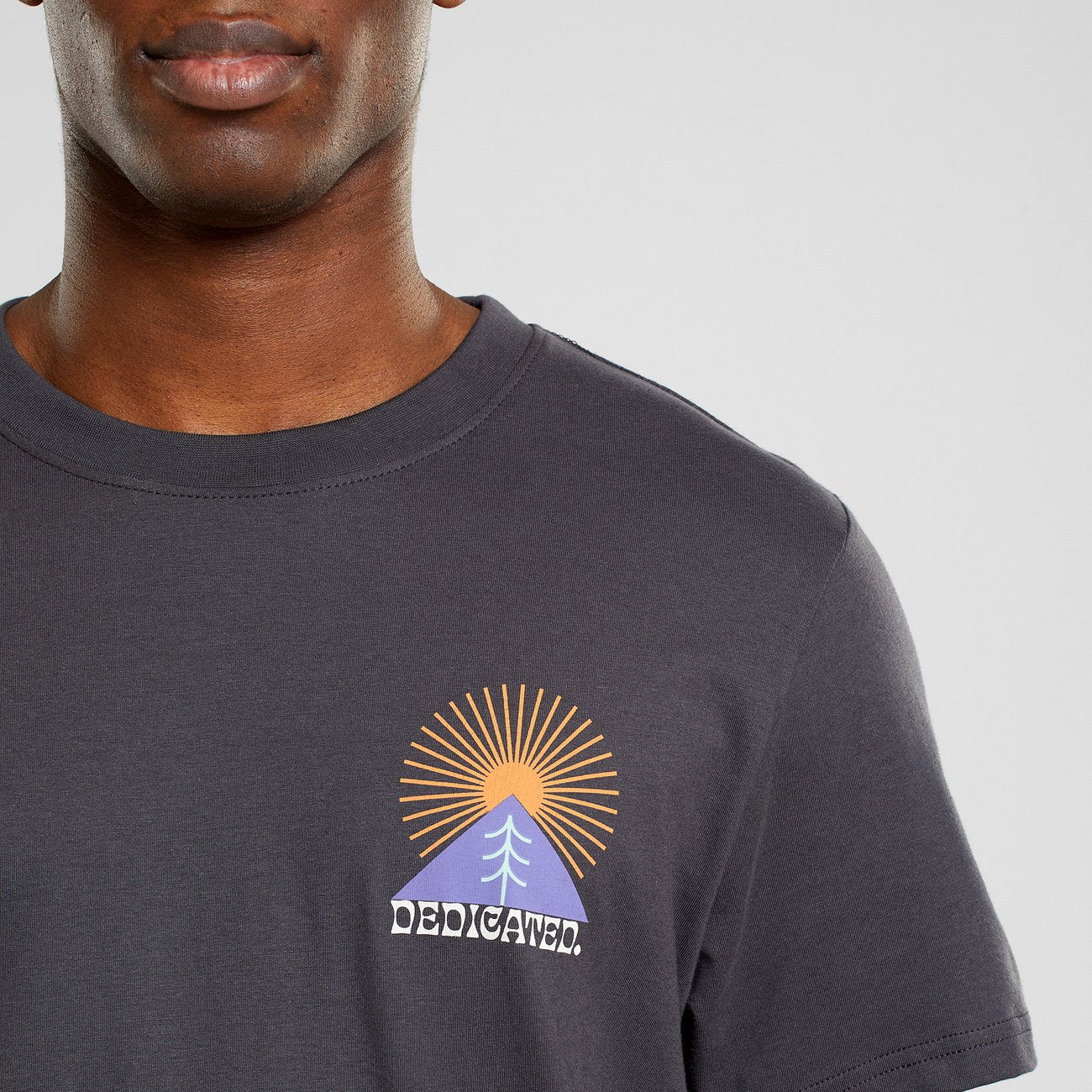 T-Shirt Stockholm Sunrise - Charcoal