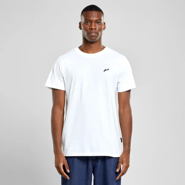 T-Shirt Stockholm The Knotted Gun - White