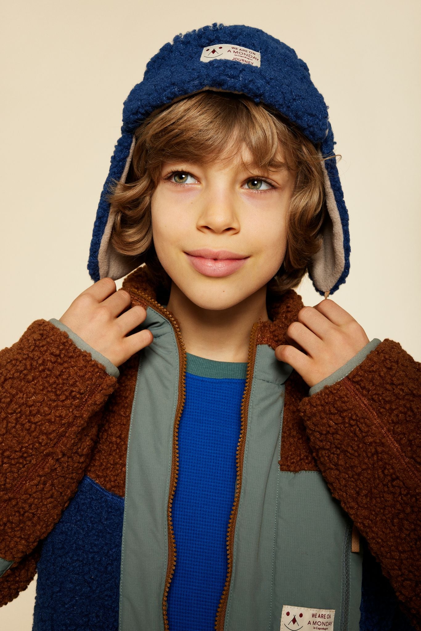 Teddy Jacket - Blue Coral