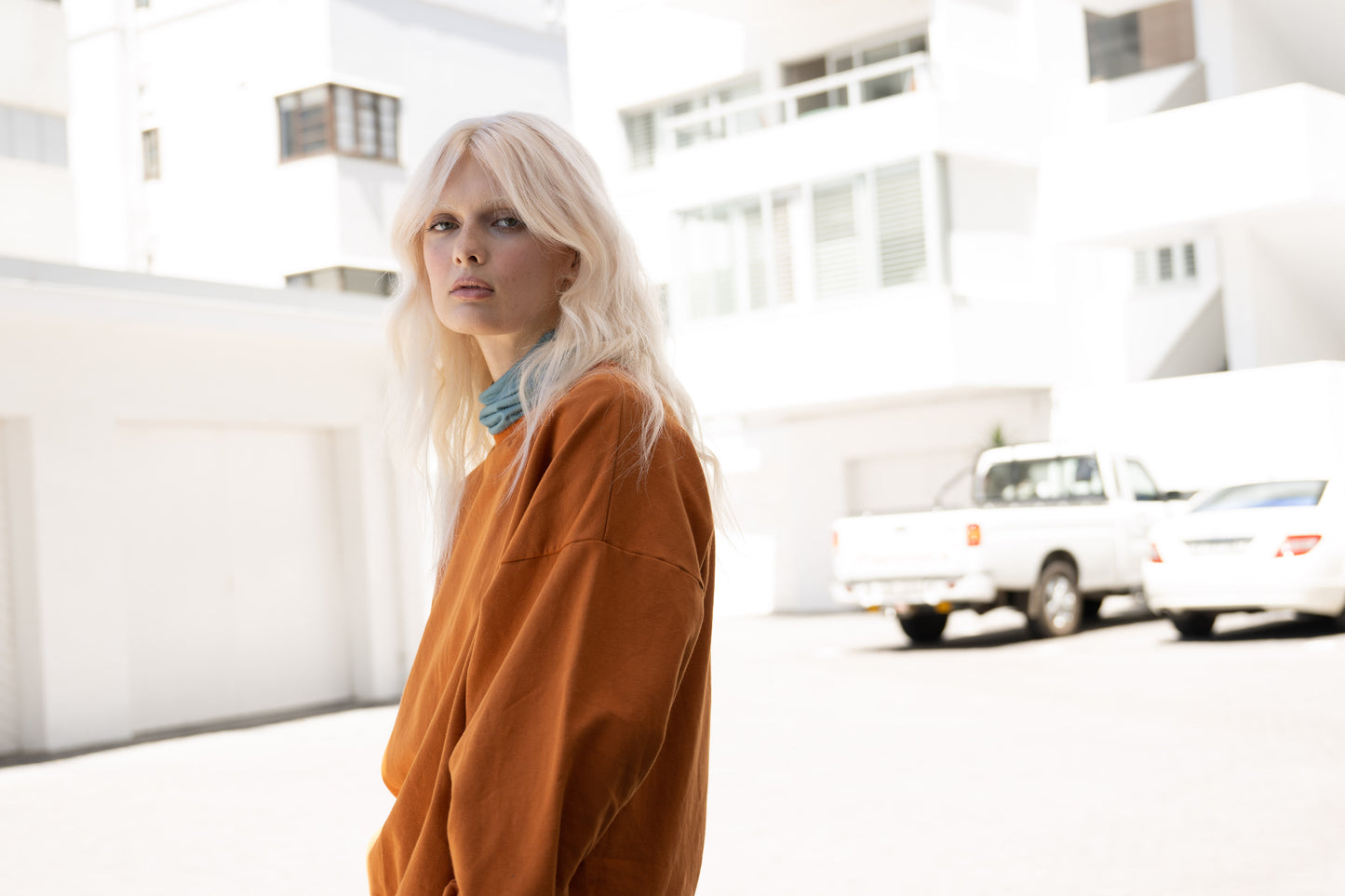 Sweater Esra French Terry - Caramel