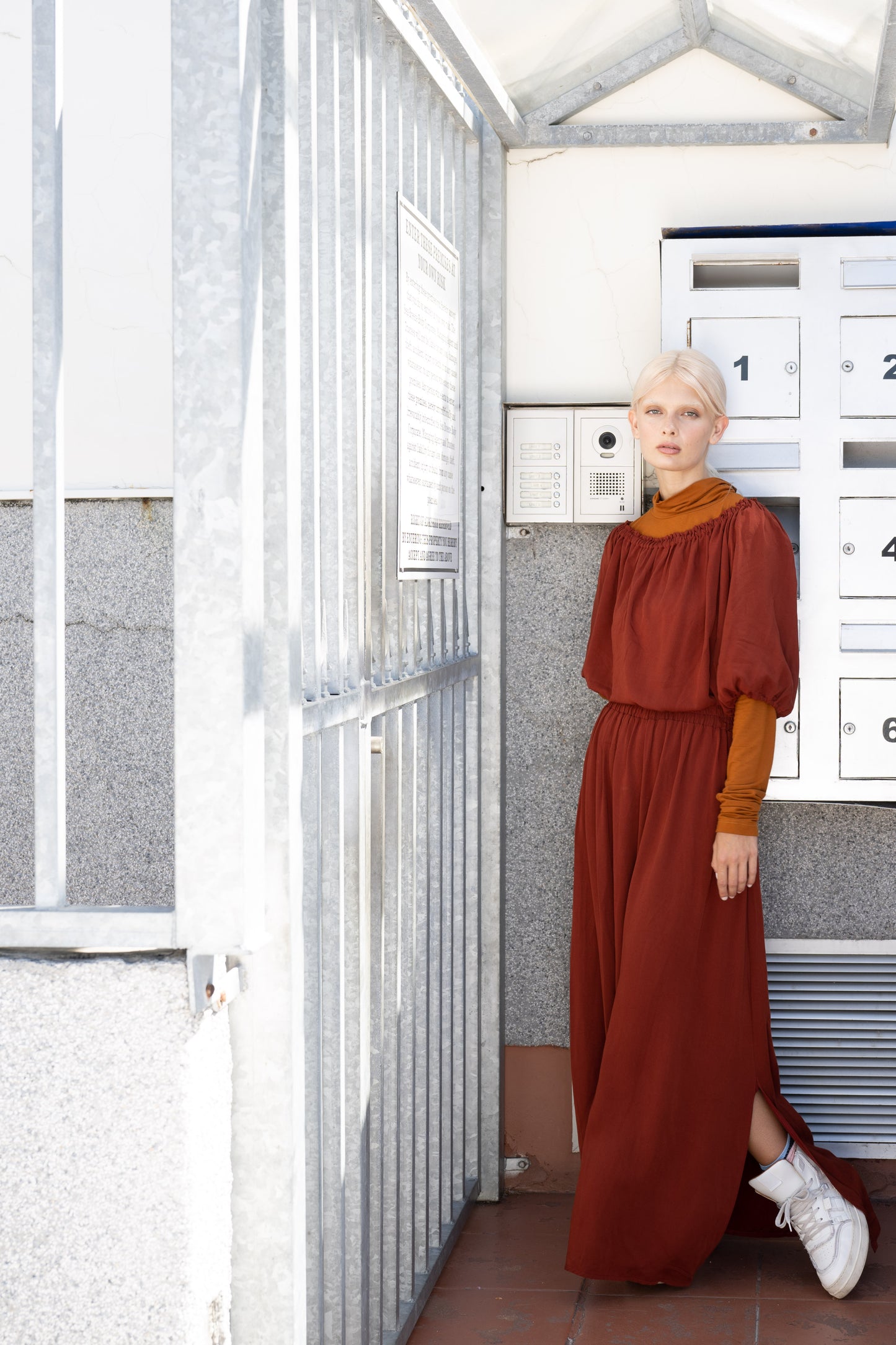 Longskirt Saskia Lyocell - Caramel