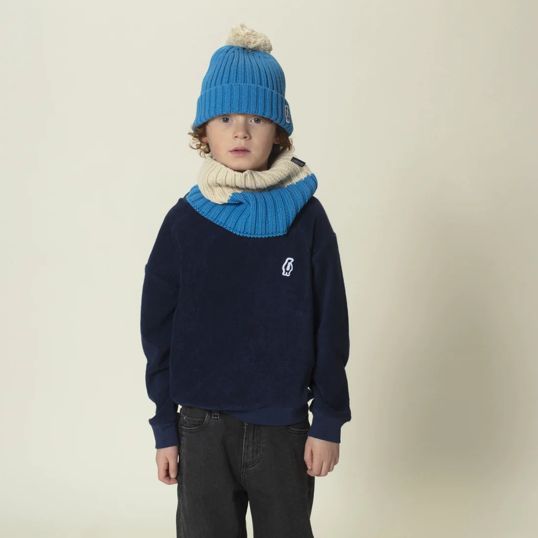 Bee Real - Dolphin Blue Ecru