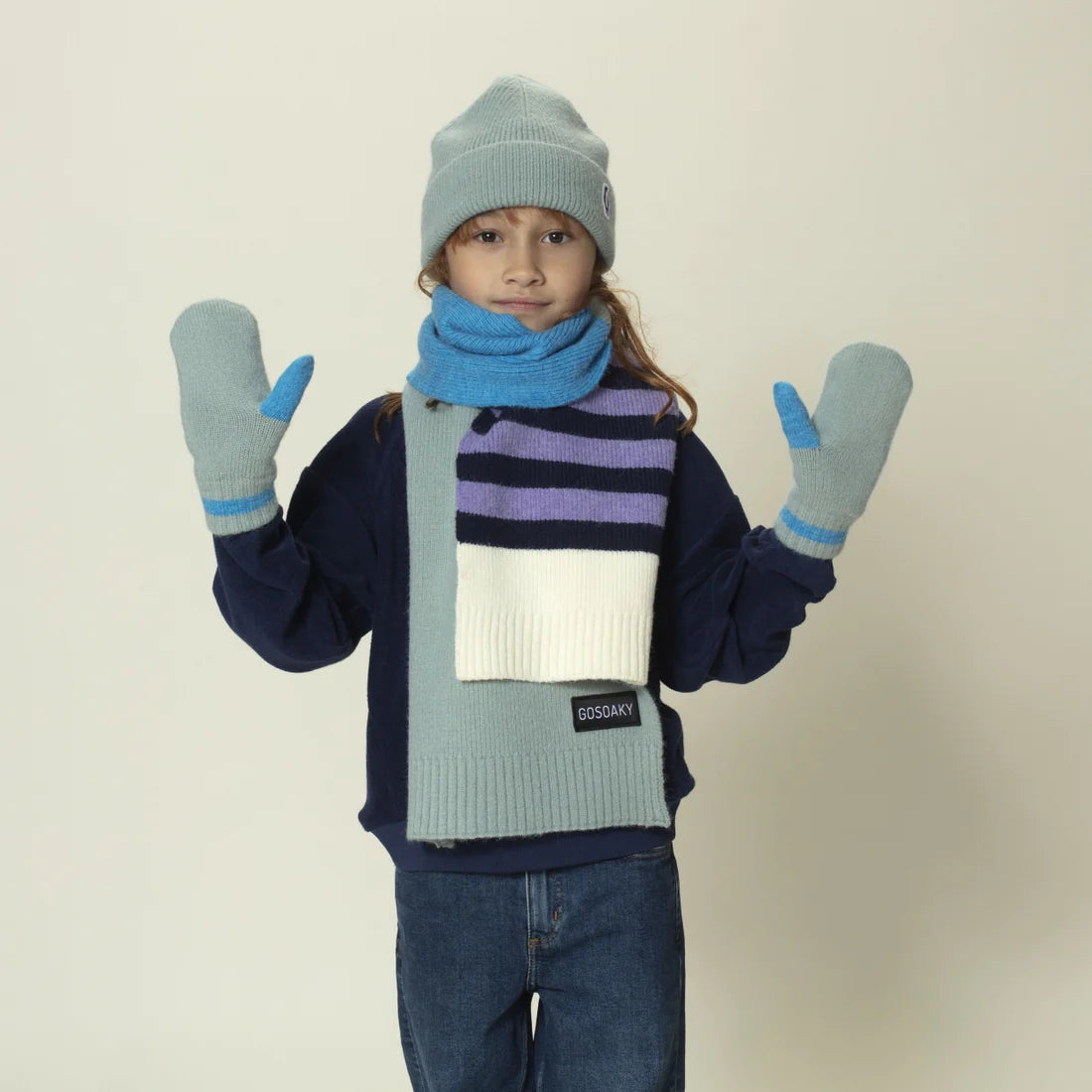 Kitchen Rat - Soft Teal Multi