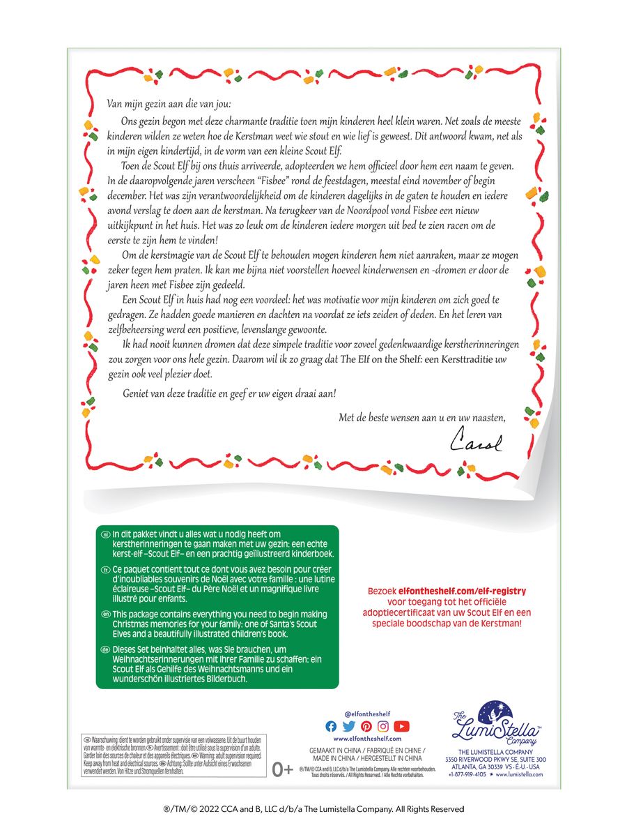 The Elf On The Shelf Cadeauset Meisje