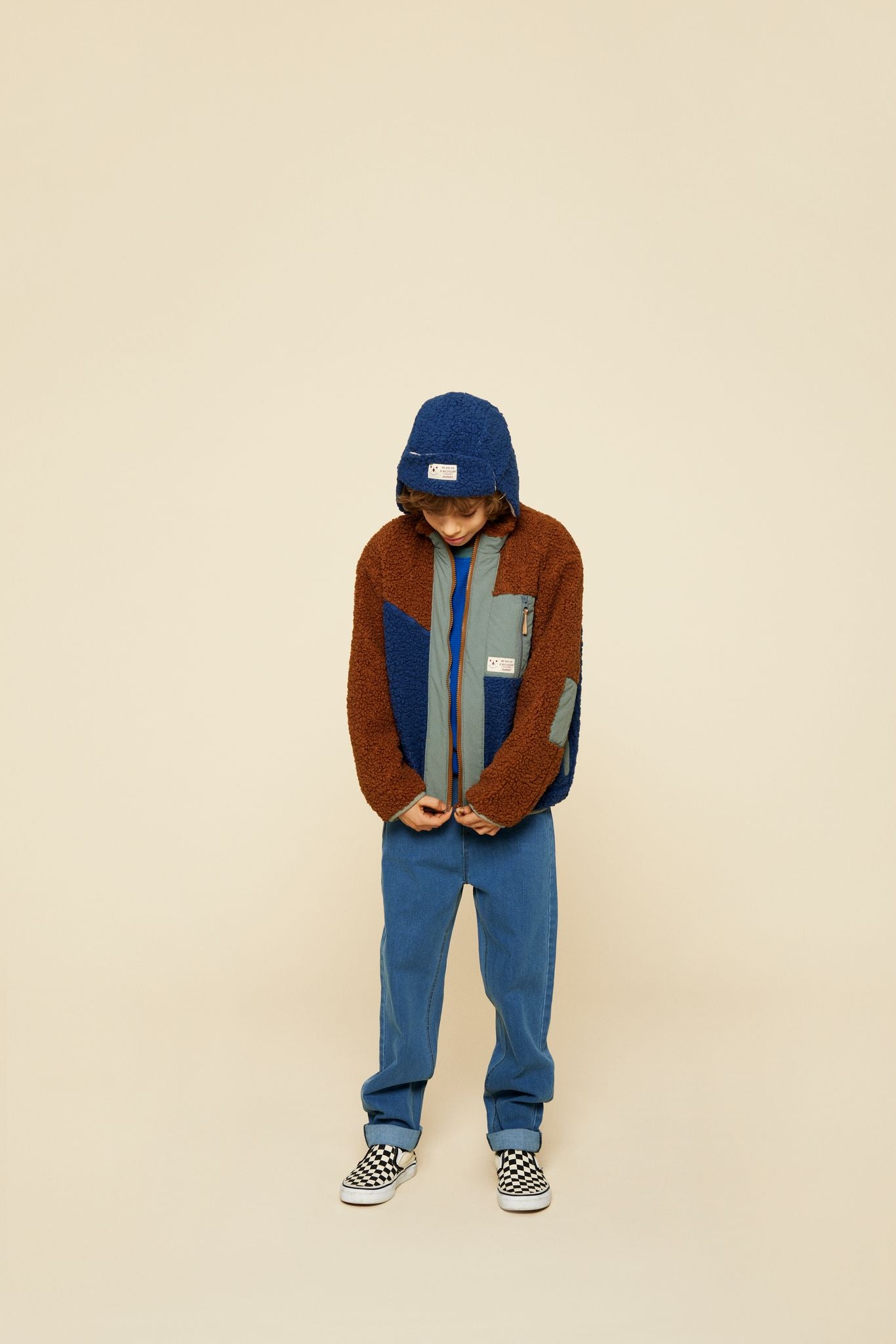 Teddy Jacket - Blue Coral