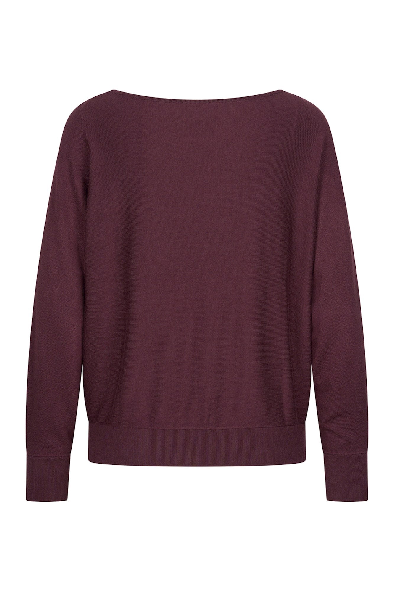 Top Bat Sleeve - Aubergine