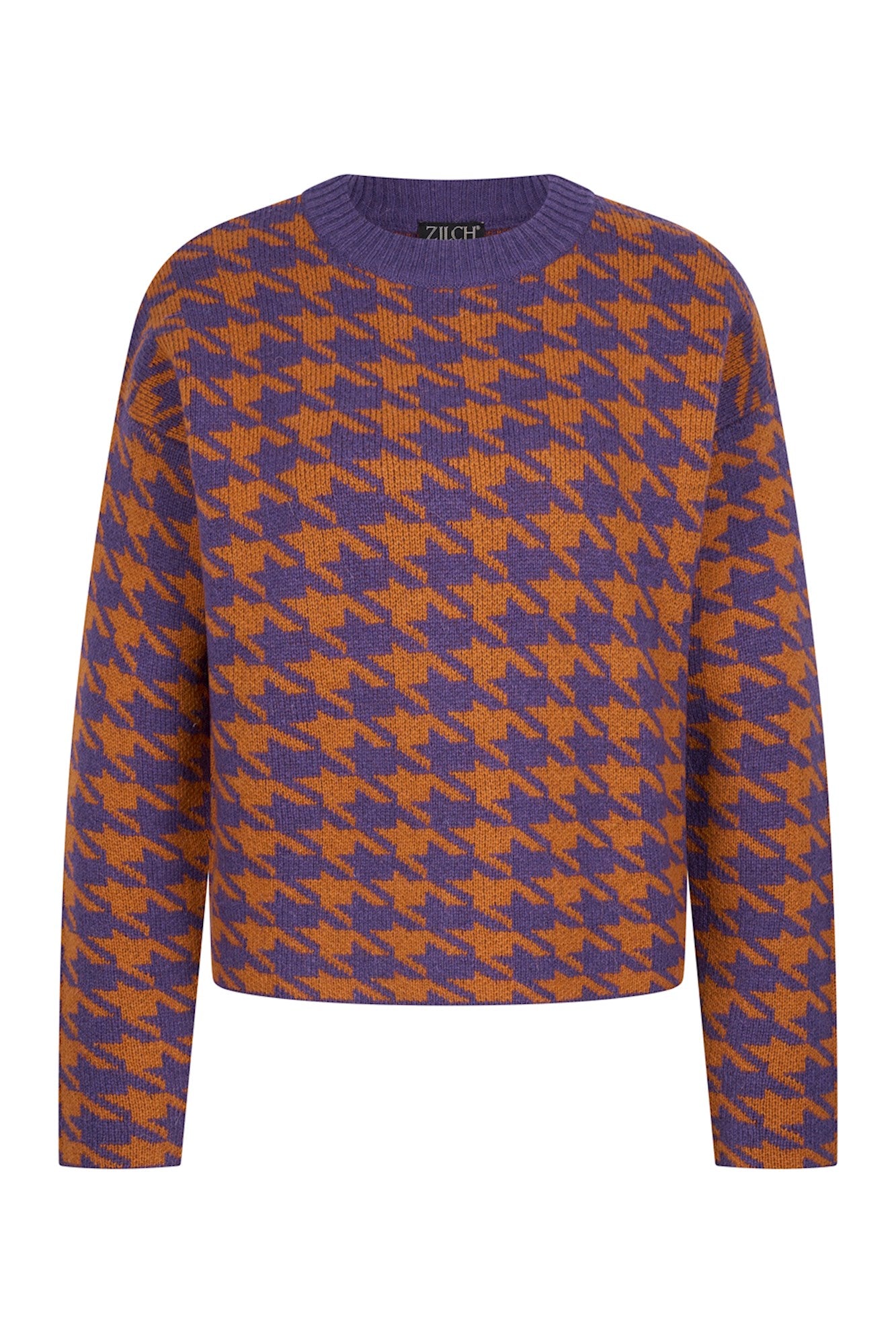 Sweater - Pied De Poule Caramel