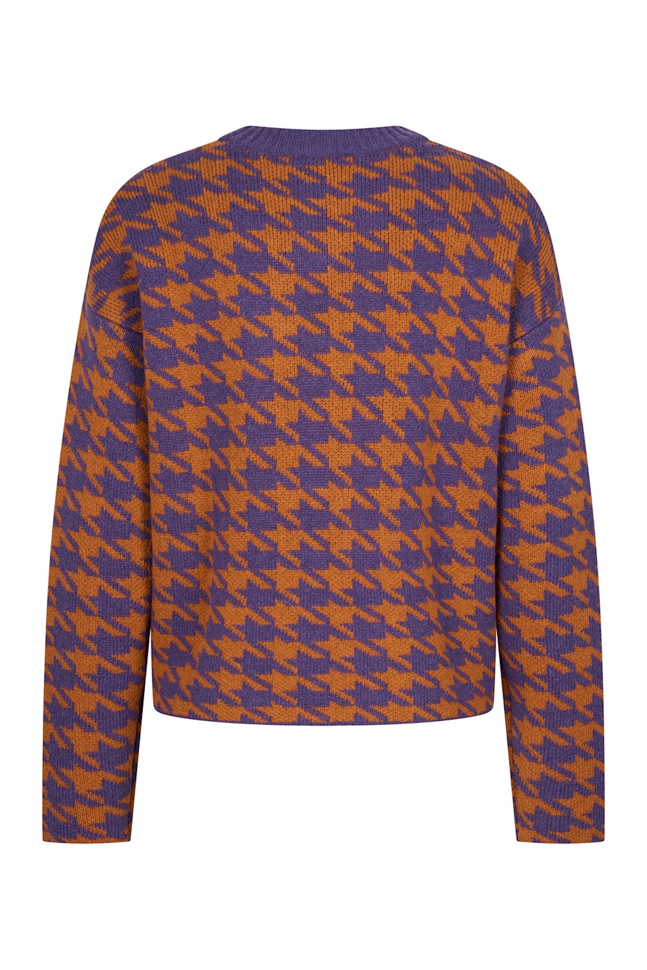 Sweater - Pied De Poule Caramel