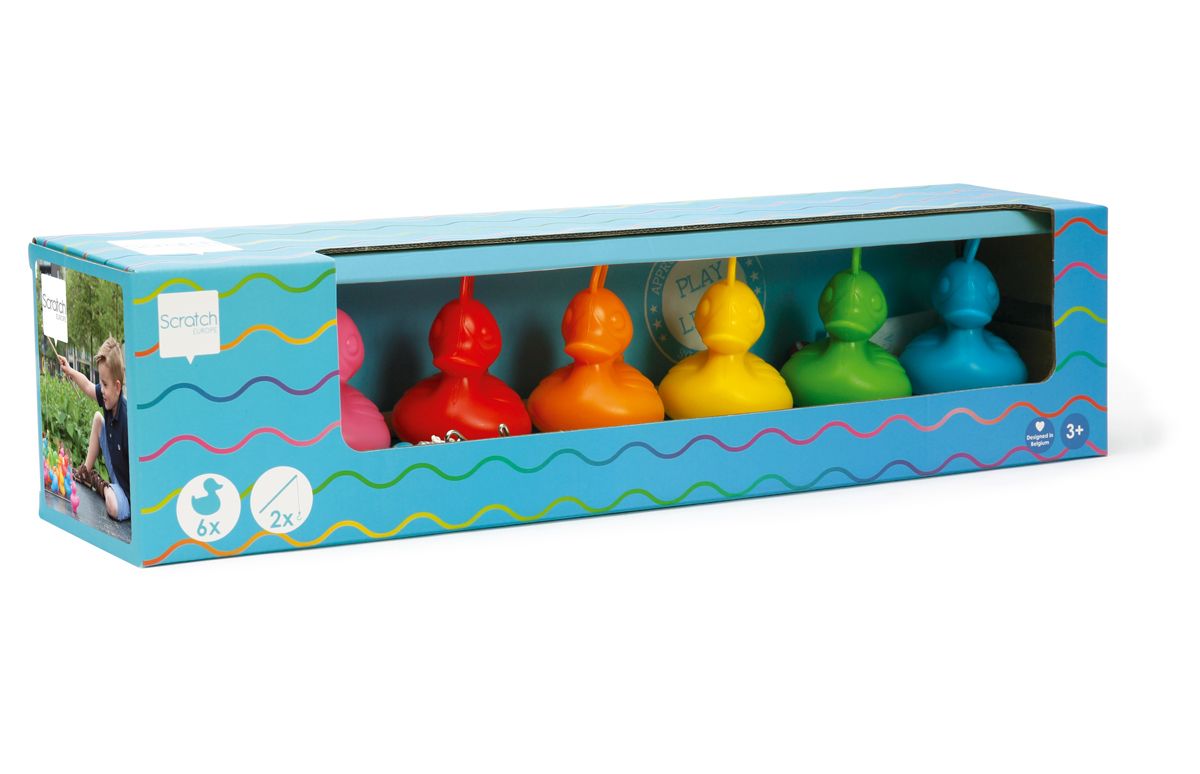 Kermiseend Set - Regenboog
