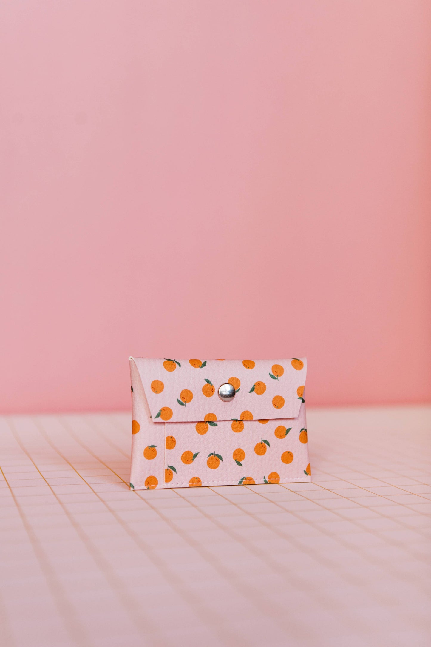 Card Wallet Naranjas Pink